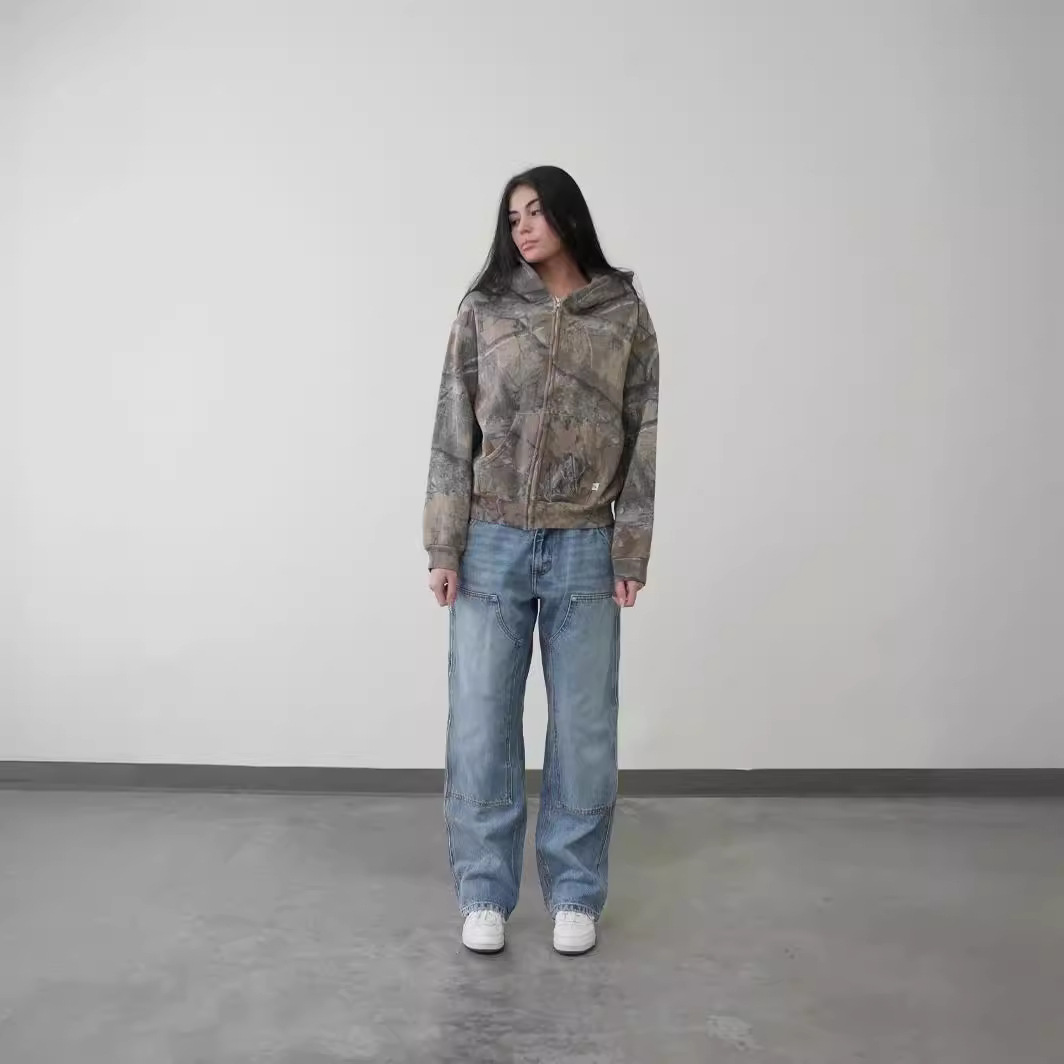 Urban Camo Retro Hoodie